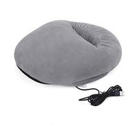 Womens Winter Heated Foot Warmer Boots Under Desk Electric Heating Pad USB Thermal Shoes for Men Soft Feet Warmers Slippers for Pain Relief