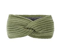 Women's Winter Knitted Headband with Twist Knot and Rib Pattern, Wide Plush Headband, Elastic Hair Bands, Warm Autumn Winter Headbands, Women, 23.5 x 11 cm, Army Green, Pack of 1