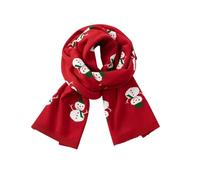 Women's Winter Scarf - Festive Scarf for Winter Holidays Ideal for Celebrations and to give as a soft and warm gift for and