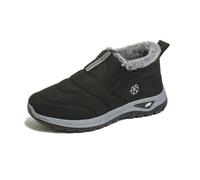 Women's Winter Snow Boots 2026 Fashion Fur Lined Thickened Warm Sneakers with Arch Support Lightweight Air Cushion Memory Foam Trainers Non-Slip Comfort Tennis Walking Shoes for Camping Climbing