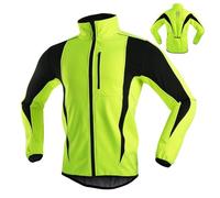 Women's Winter Thermal Windproof Waterproof Cycling Jacket - Reflective, High Vis, MTB, Softshell Fleece Coat