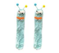 Women's Winter Warm Cosy Socks Funny Crew Socks Medium Tube Socks Cartoon Home Floor Sleeping Socks Girls Fluff Like Socks Ladies Fuzzy Cosy Warm Soft Slipper Socks, K, One Size