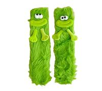 Women's Winter Warm Cosy Socks Funny Crew Socks Medium Tube Socks Cartoon Home Floor Sleeping Socks Girls Fluff Like Socks Ladies Fuzzy Cosy Warm Soft Slipper Socks, Big Hand Series Gree, One Size