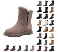Women's Winter Warm Snow Boots Ladies Water-Resistant Fur Lined Ankle Booties Non-Slip Walking Shoes Outdoor Trekking & Hiking Boots