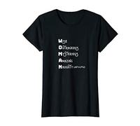 Womens Wise Outrageous Mysterious Amazing Naughty Woman Empower T-Shirt