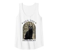 Womens Witch Black Cat Hex The Patriarchy Tank Top
