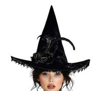 Womens Witch Hat Carnival Role Playing Halloween Headgear