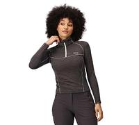 Regatta Women's Versatile Yonder Half Zip Top Seal Grey White, Size: 14