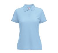 Womens Womans Ladies Lady Fit 65/35 Polycotton Pique Polo Shirt XS-XXL