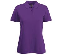 Fruit of the Loom Ladies Womans Polycotton Short Sleeve Polo Shirt