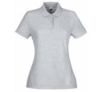 Fruit of the Loom Ladies Womans Polycotton Short Sleeve Polo Shirt