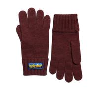 Women's wool blend gloves Superdry Radar Rouge M/L