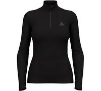 Odlo Women Functional long-sleeve shirt with zipper MERINO 260, black, L