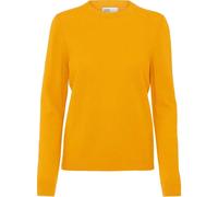 Women's wool round neck sweater Colorful Standard light merino burned yellow Jaune M