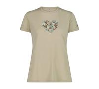Women's wool T-shirt CMP Performance Beige 2XS