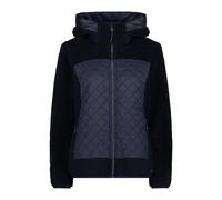 Women's wooltech hoodie CMP Teddy Fur effect Noir L