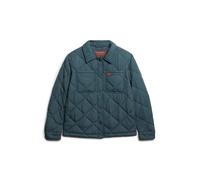 Superdry Quilted Chore Liner Jacket Green S Woman