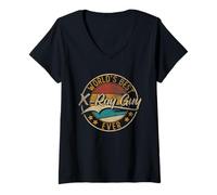 Womens Worlds Best X-Ray Guy | Radiologic Technologist | Radiology V-Neck T-Shirt