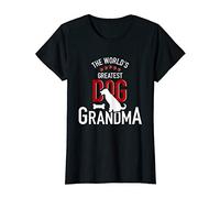 Womens Worlds Greatest Dog Grandma Funny Doggy Puppy Lover Gifts T-Shirt