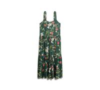 Superdry Woven Tiered Sleeveless Long Dress Multicolor S Woman
