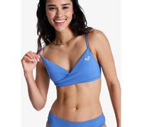 Roxy Essentials Sd Wrap Bralette Bikini Top Blue L Woman