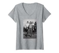 Womens Wrestler Roddy Piper They Live by Michael Grecco V-Neck T-Shirt