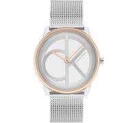Womens Wristwatch CK CALVIN KLEIN ICONIC 25200033 Steel Mesh Gold Rose