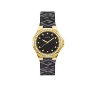 Womens Wristwatch GUESS AVRIL GW0598L2 Silicone Black Golden