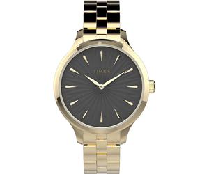 Womens Wristwatch TIMEX PEYTON TW2V06200 Stainless Steel Golden Black