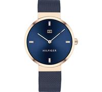 Womens Wristwatch TOMMY HILFIGER LIBERTY 1782219 Stainless Steel Blue Gold Rose