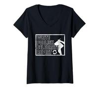 Women's Write Publish Celebrate Repeat Published Author Novelist V-Neck T-Shirt
