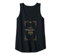 Womens Writing My Own Chapters Bookish Feminism Women Tank Top