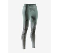 Women's X-Bionic Invent FX green grey leggings - XS