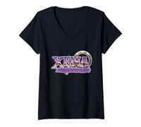Women's Xena: Warrior Princess Classic Logo V-Neck T-Shirt