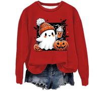 Womens Xmas Jumpers Soft Jumper Women's Clothes Size 10 Navy Blue Tights for Women Ladies Fashion Ghost Costume Adult Gothic Costume Autumn Clothing