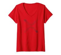 Womens XRP Coin Ripple Cryptocurrency Wallet HODLer to The Moon V-Neck T-Shirt