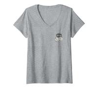 Women's Yahtzee Life is Short Take A Chance with Yhahtzee Front Back V-Neck T-Shirt
