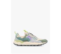 Women's Yamano 3 Taupe Green Bottle Suede Trainers - Green Suede / 37
