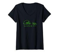 Women's Yeah I'm Fine, No Worries, Drowning Skull, Everything's Fine V-Neck T-Shirt