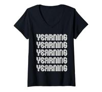 Womens Yearning V-Neck T-Shirt