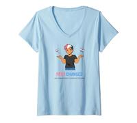 Women's Yes I Changed Your Disappointment is Noted Trans Pride Humor V-Neck T-Shirt