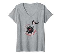 Womens Yes I Speak Coltrane Jazz Music Lover V-Neck T-Shirt