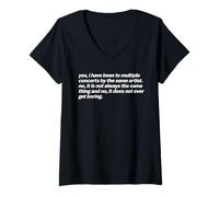 Womens Yes I’ve Seen Them Multiple Times No It’s Not Boring V-Neck T-Shirt