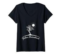 Women's Yeshua Hamashiach Jesus The Messiah Hebrew Lion of Judah V-Neck T-Shirt