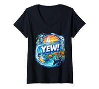 Women's YEW! V-Neck T-Shirt