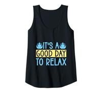Womens Yoga It´s A Good Day to Relax Funny Yoga Tank Top