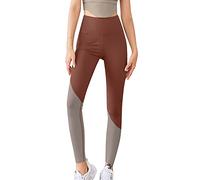 Women's Yoga Trousers, High Waisted Sports Leggings, Quick Dry, Slim, Casual, Chic Colour, Assorted Colours, Elasticity, Basic Fitting, Regular Fit Pants for Fitness