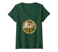 Womens Yogi Bear Smarter Than Average V-Neck T-Shirt