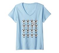 Womens You Are Feeling Very Sleepy Funny Counting Sheep Hypnotism V-Neck T-Shirt