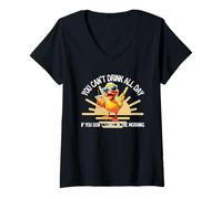 Womens You Can’t Drink All Day If You Don’t Start in The Morning V-Neck T-Shirt